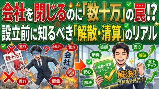 起業家必見!会社設立前に知っておくべき「法人の解散・清算」にかかる費用と手続き