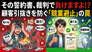 元エースの独立で顧客が奪われる？競業避止義務の罠と防衛策