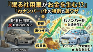 【わナンバー登録】使っていない社用車をレンタカーへ！車庫証明の特例と陸運局の手続き
