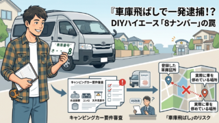 DIYハイエースの落とし穴！8ナンバー化の壁と車庫飛ばしのリスク