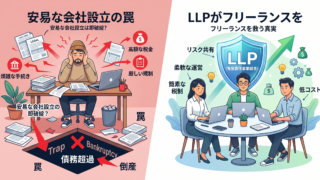 フリーランス必見！エンジニアとデザイナーが共同事業でLLP（有限責任事業組合）を選ぶ理由