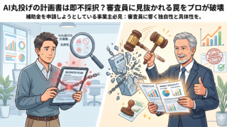 事業計画書をChatGPTで書くと不採択になる?審査員に見抜かれる文章とプロの修正力