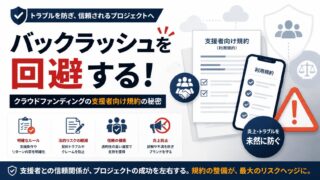 クラウドファンディングのリターン遅延で炎上させない！支援者向け約款整備のポイントを行政書士が解説